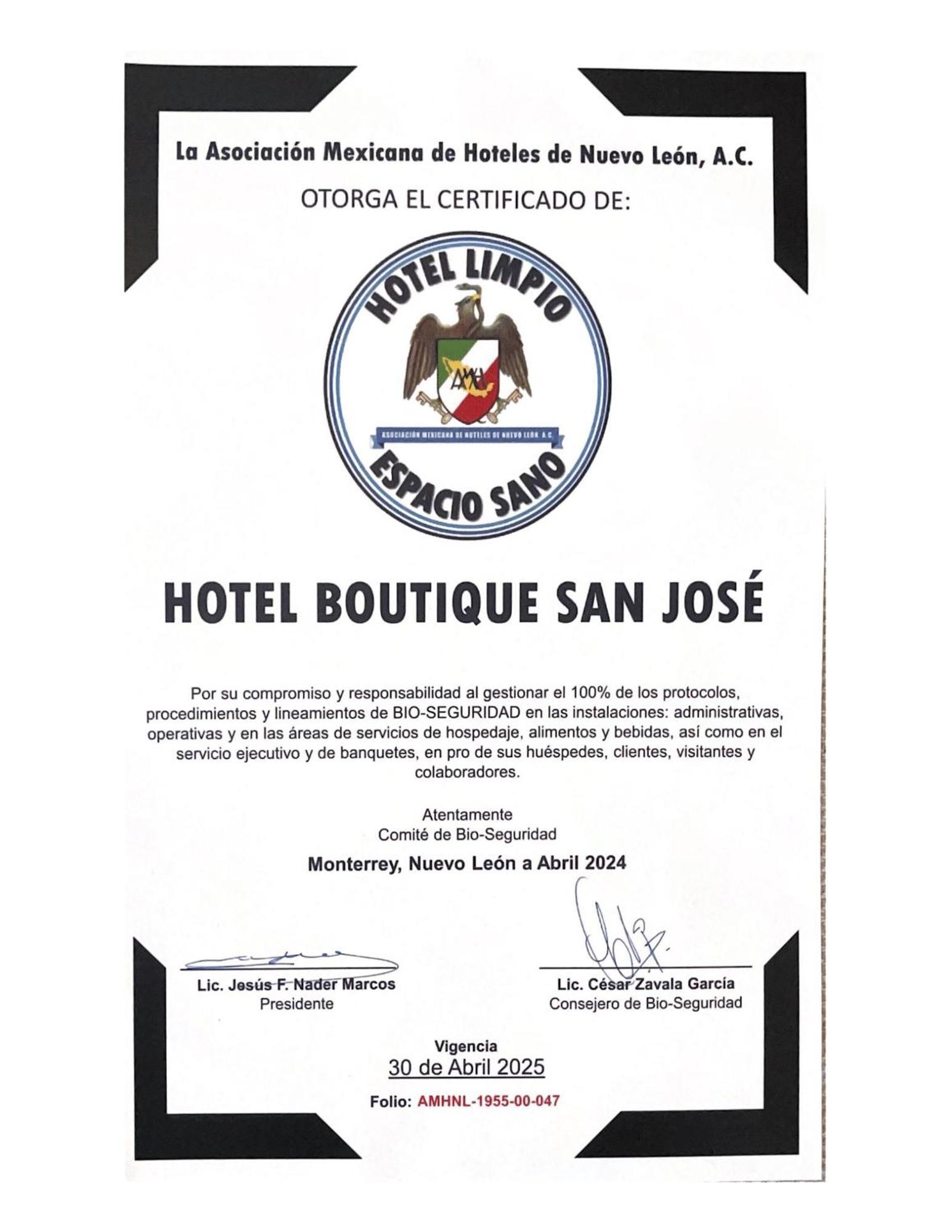 San Jose Suites Boutique Linares Exterior photo